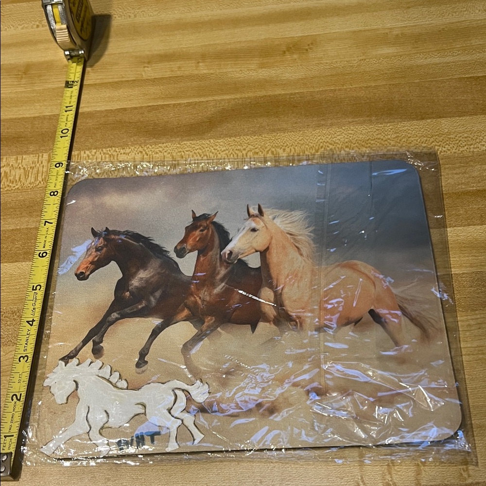 # 0724 + Horse Print Mouse Pad & WHT - Picture 4 of 4